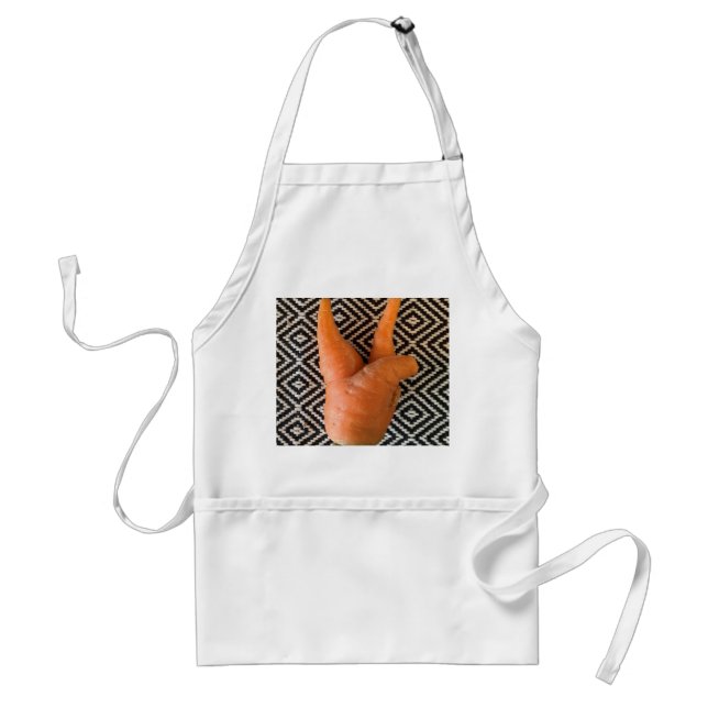 Funny carrot - Frieden Schürze (Vorne)