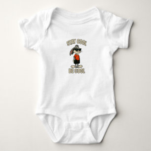 Funny Cartoon Animal Graphic T-Shirt Baby Strampler