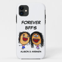 Funny Cartoon Best Friends Beste Freundin
