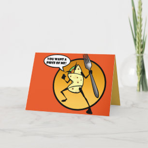 FUNNY CARTOON BURRITO BLANK GREETKARTE KARTE