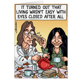 Funny Cartoon Card by Clive Goddard