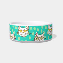 Funny Cartoon Cat Wearing Sun Brillen