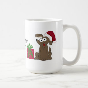 Funny Cartoon Dog mit Sprichwort Kaffeetasse