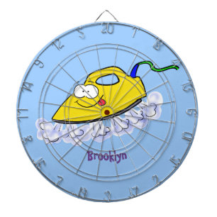 Funny Cartoon Eisen Wäsche Illustration Dartscheibe