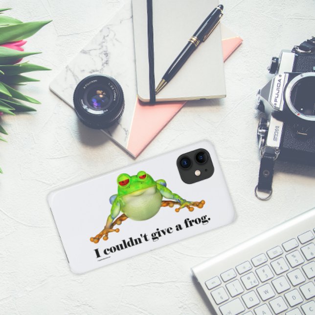 Funny Cartoon Frog Case-Mate iPhone Hülle (Von Creator hochgeladen)
