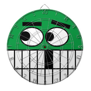 Funny Cartoon Gesichtsdartboard-Spiel (benutzerdef Dartscheibe