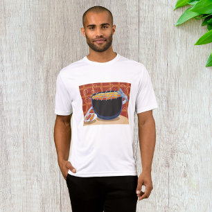 Funny Cartoon GRILLEN Grill mit Tongs und Skewers T-Shirt