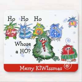 Funny Cartoon Kiwi Weihnachtsgeschenk Mousepad