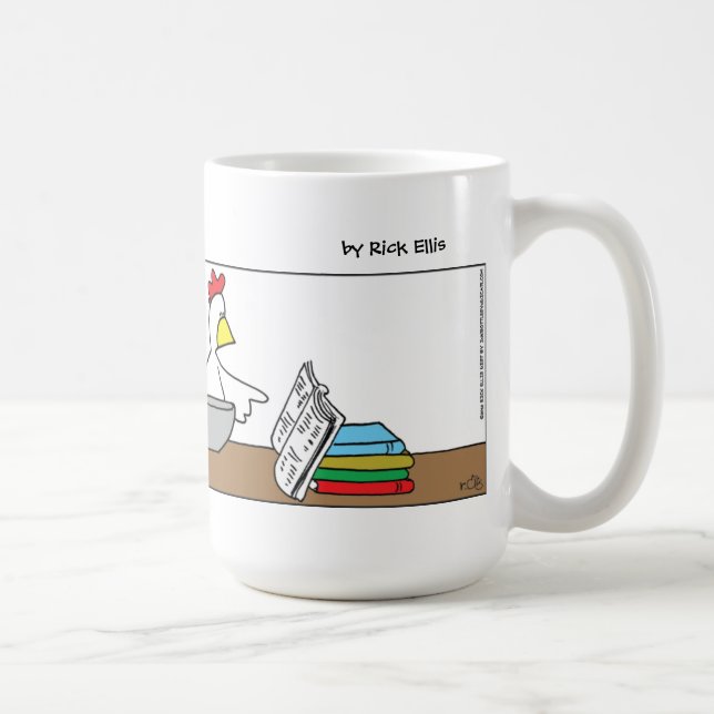 Funny Cartoon - Mutterküchenkochen Tasse (Rechts)