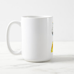 Funny Cartoon Queen Elizabeth II. Kaffeetasse