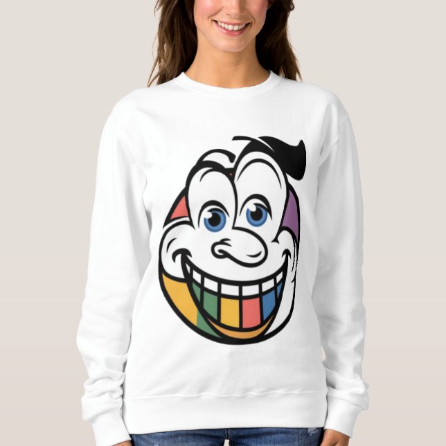 Funny Cartoon Sweatshirt (Vorderseite)
