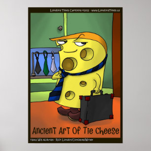 Funny Cartoon Tai Chi Poster von Rick London