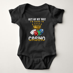 Funny Casino Gambling Poker Jackpot Baby Strampler