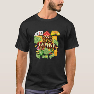 Funny Casino Grosses Gewinnspiel   T-Shirt