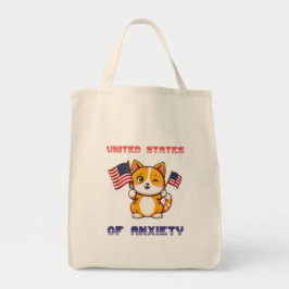 Funny Cat 4. Juli USA Flag Cat Tragetasche