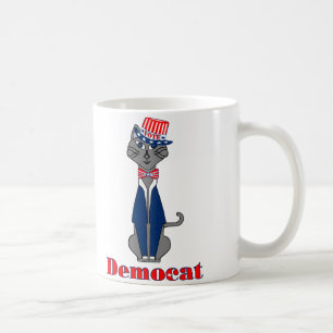 Funny Cat Abstimmung Demokratie in Politik Tasse
