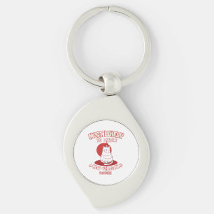 Funny Cat am wahrscheinlichsten ein neues Weihnach Schlüsselanhänger