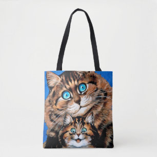 Funny Cat and Kitten, Louis Wain