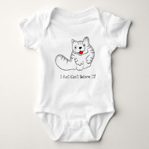 Funny Cat Baby Bodysuit Baby Strampler