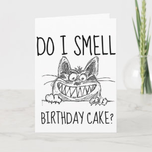 FUNNY CAT BIRTHDAY GREETING CARDS KARTE