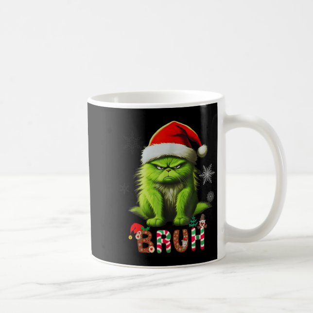 Funny Cat Bruh Sprichwort Bro Kaffeetasse (Rechts)