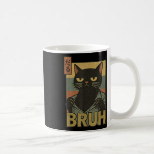 Funny Cat Bruh Teen Boys Girls Men Meme Japa Kaffeetasse