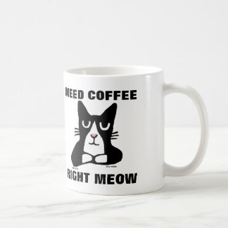 Funny Cat Coffee Mugs, Panda Kitty Tasse
