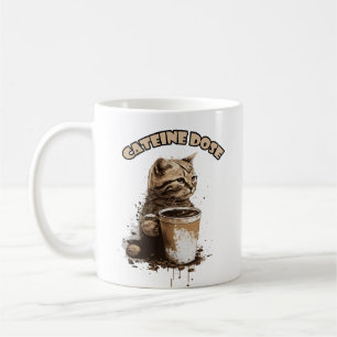 Funny Cat Coffee Tasse für Katzen Liebhaber