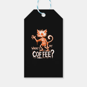 Funny Cat Coffee Wo ist mein Kaffee_ Unglaublich w Geschenkanhänger