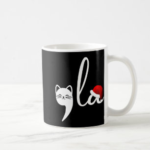 Funny Cat Comma La Kamala Harris Christmas Santa H Kaffeetasse