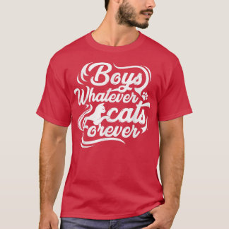Funny Cat Design für eine weibliche Katze Besitzer T-Shirt