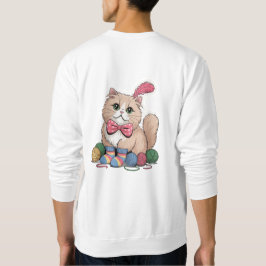 Funny Cat Design T-Shirt | Cute &Cat Lover Gift Sweatshirt