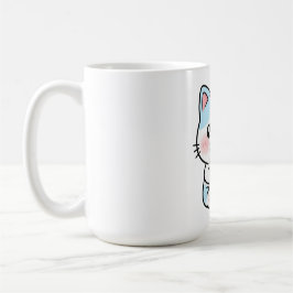 Funny Cat Drinking a Cute Drink Kaffeetasse