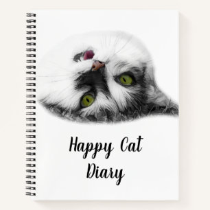 Funny Cat elegant Notizbuch