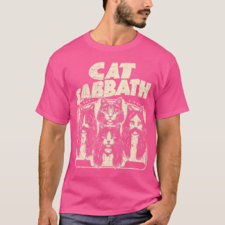 Funny Cat English Rock Band Music Lover gestört T-Shirt