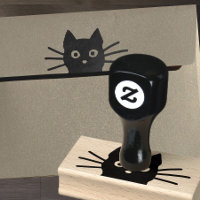 Funny Cat Face mit Long Whiskers | Cool Kitty