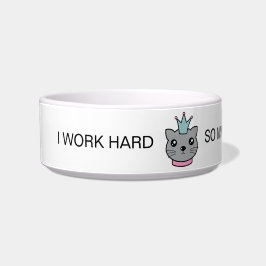Funny Cat Food Bowl Napf
