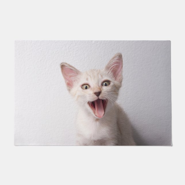 Funny Cat Fußmatte (Vorderseite)