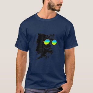 Funny Cat Glasses T-Shirt