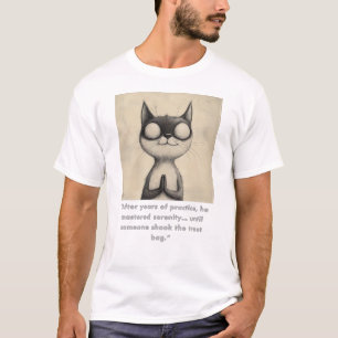 Funny Cat Graphic Design #1 T-Shirt
