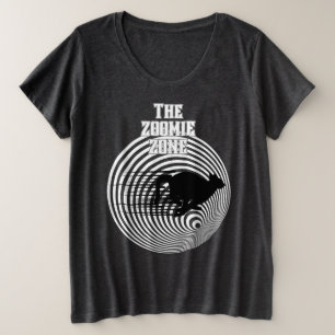 Funny Cat Große Größe T-Shirt