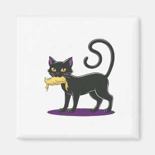 Funny Cat Halloween Wahl 2024 USA 1 Magnet