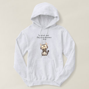 Funny Cat Hoodie - Zweckmäßig Unglaublich witzig S