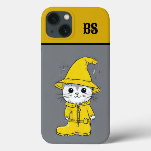 Funny Cat in Rain Boots - Cat Spaß Case-Mate iPhone Hülle