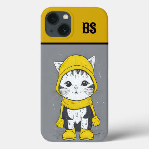 Funny Cat in Rain Boots - Cat Spaß Case-Mate iPhone Hülle