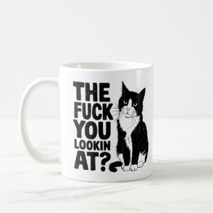 Funny Cat Kaffee Tasse für Erwachsene Funny Cat Zi