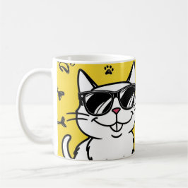 Funny Cat Kaffeetasse Cartoon Katze