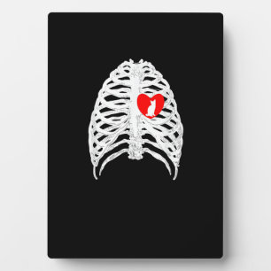 Funny Cat Kitten Skeleton Halloween Kostümgeschenk Fotoplatte