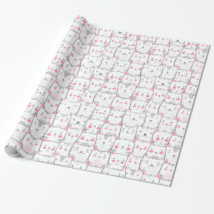 Funny Cat Kittens Cats Kitten Geschenk Geschenkpapier
