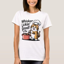 Funny Cat Koch T-Shirt Kochen Spaß Grafisches T-Sh